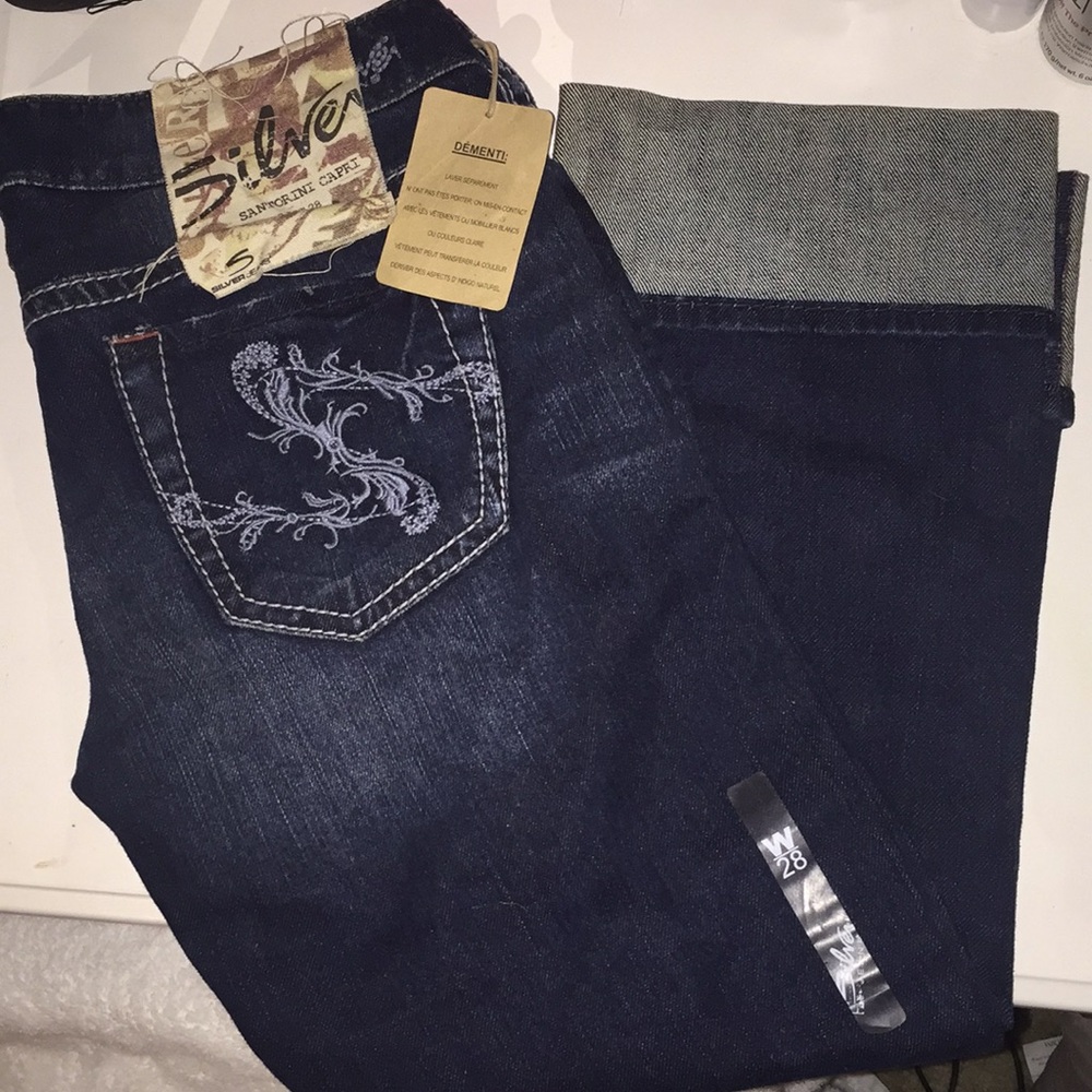 Santorini Cropped Capri 28